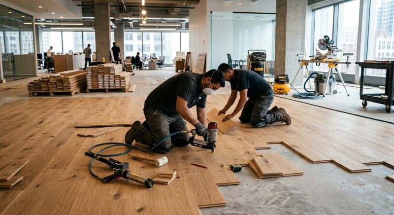 Commercial Hardwood Service in Gowen, MI