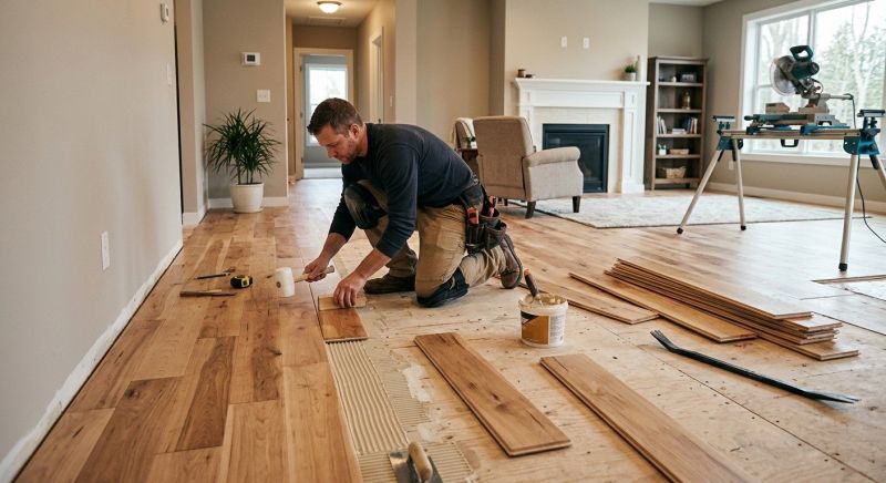 Engineered Wood Installation in Rockford, MI