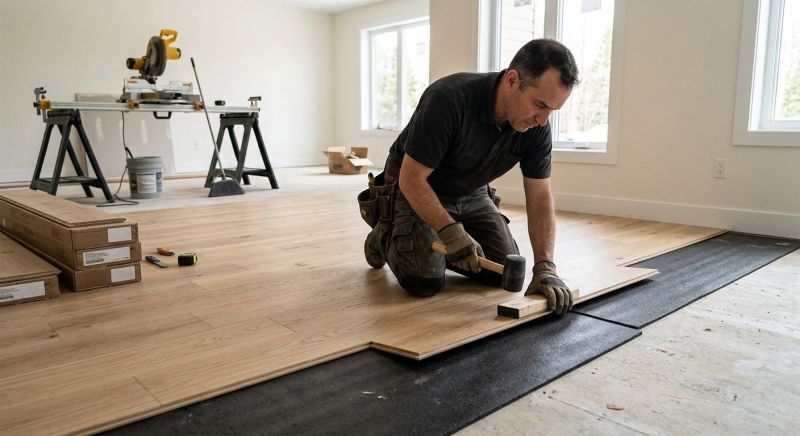 Engineered Wood Installation in Rockford, MI