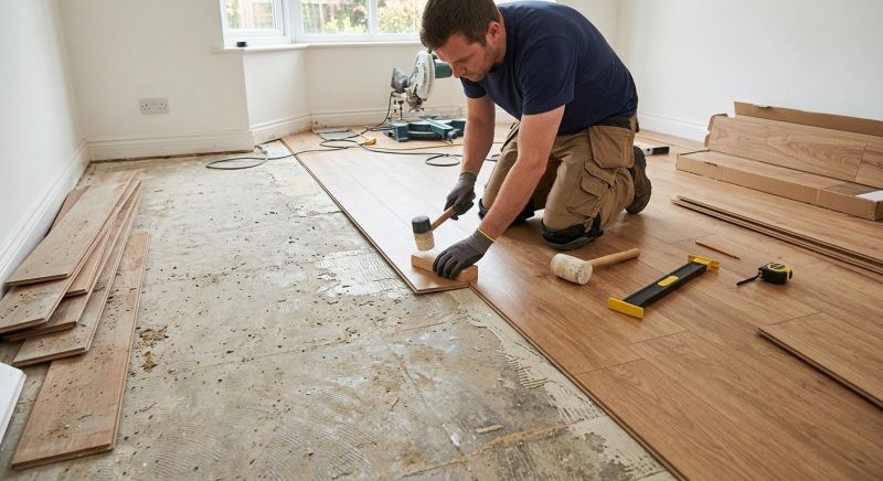 Laminate Floor Installation in Casnovia, MI