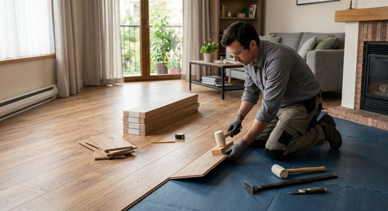 Laminate Floor Installation in Grand Rapids, MI