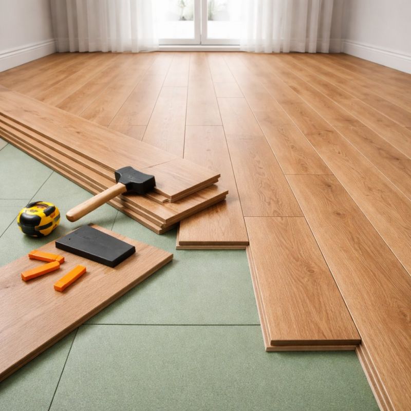 Laminate Floor Installation in Howard City, MI
