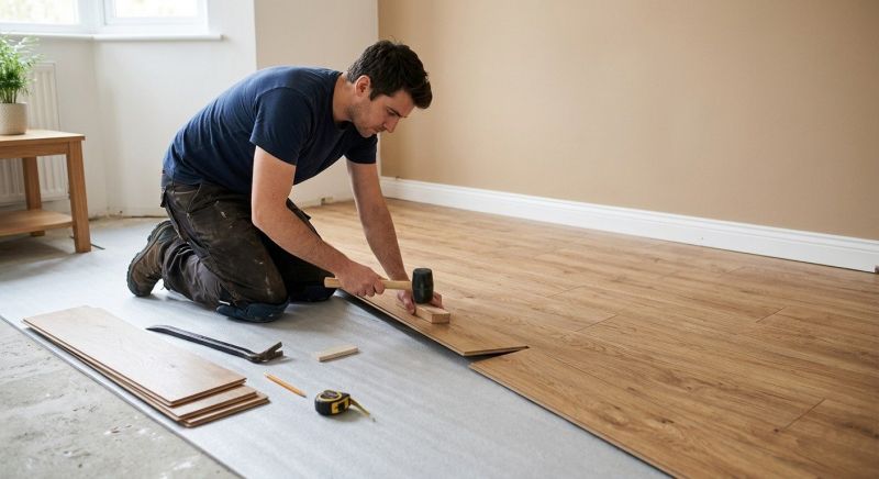 Laminate Floor Installation in Ionia County, MI