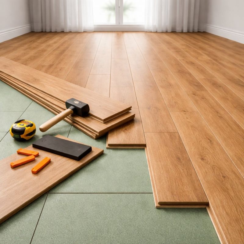 Laminate Floor Remodeling in Rockford, MI