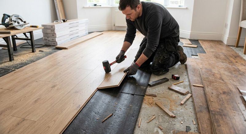 Laminate Floor Replacement in Greenville, MI
