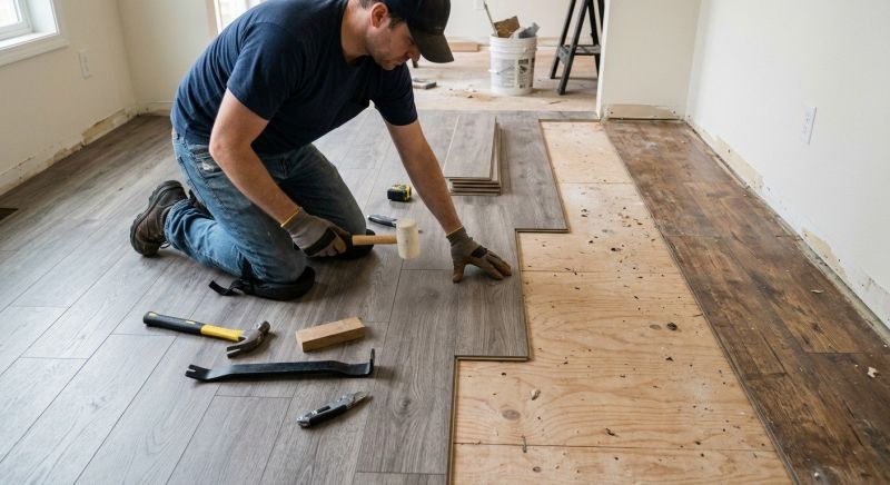 Laminate Floor Replacement in Jenison, MI