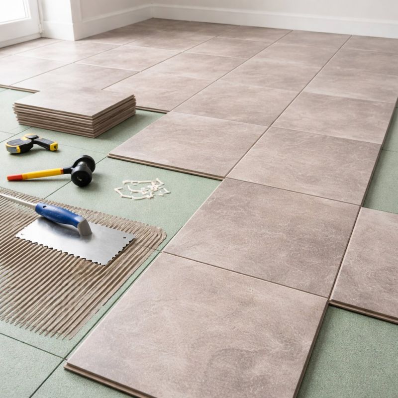 Laminate Tile Installation in Rockford, MI