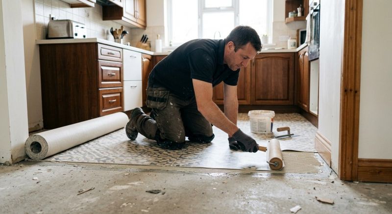 Linoleum Floor Installation in Montcalm County, MI