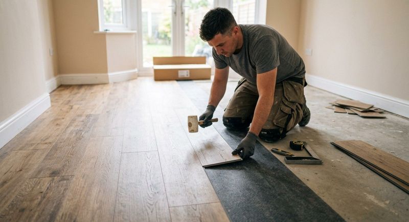 Luxury Vinyl Tile Installation in Cedar Springs, MI
