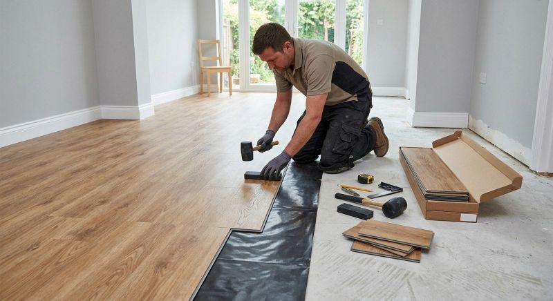 Luxury Vinyl Tile Installation in Cedar Springs, MI