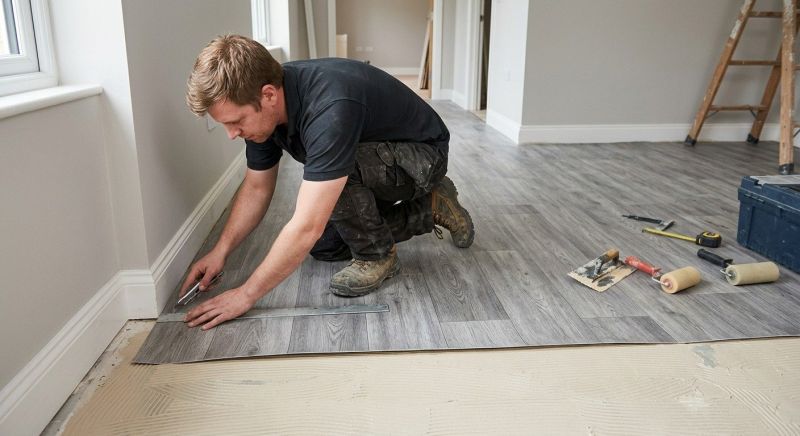 Sheet Flooring Installation in Conklin, MI