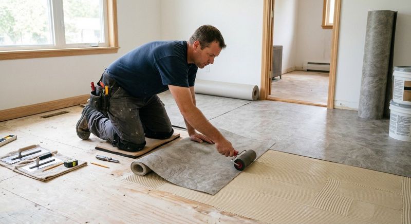 Sheet Flooring Installation in Jenison, MI