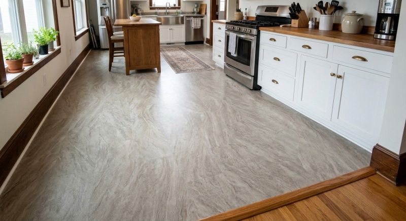 Sheet Linoleum Installation in Alto, MI