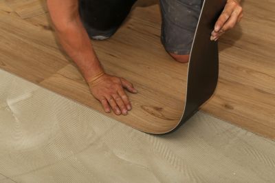 Sheet Linoleum Installation in Byron Center, MI