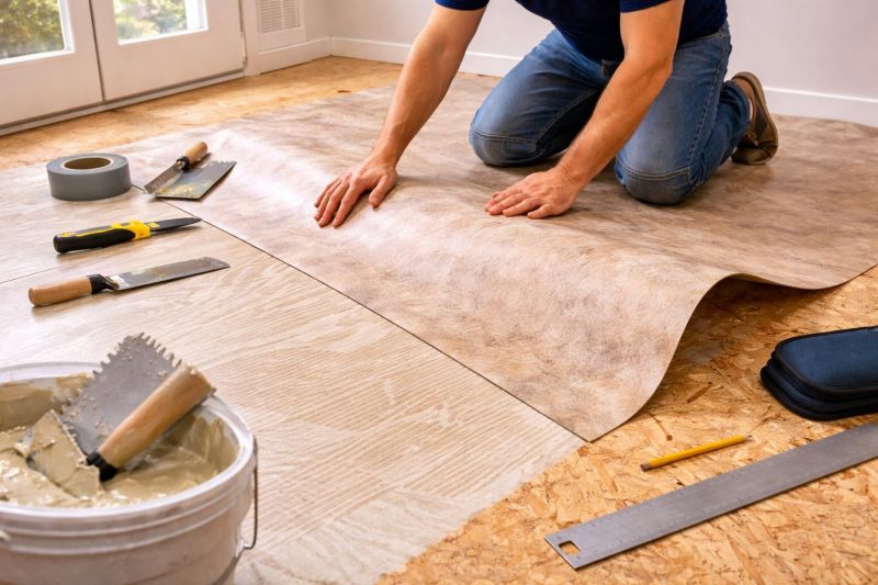 Sheet Vinyl Installation in Ionia County, MI