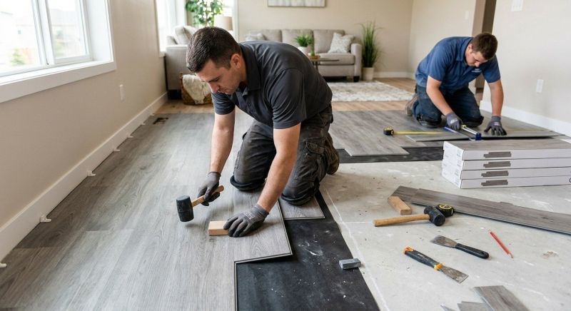 Vinyl Flooring Installation in Coopersville, MI