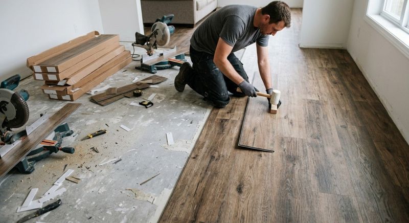 Vinyl Flooring Installation in Gowen, MI
