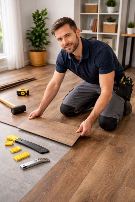 Vinyl Flooring Installation in Saranac, MI