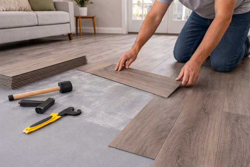 Vinyl Flooring Installation in Sparta, MI