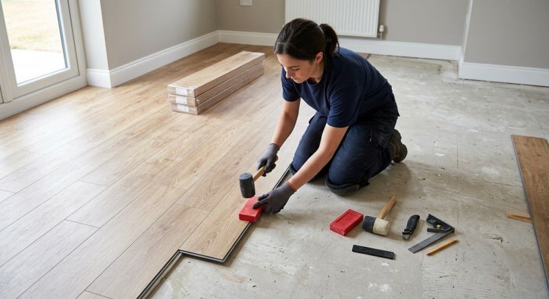 Vinyl Plank Floor Installation in Rockford, MI
