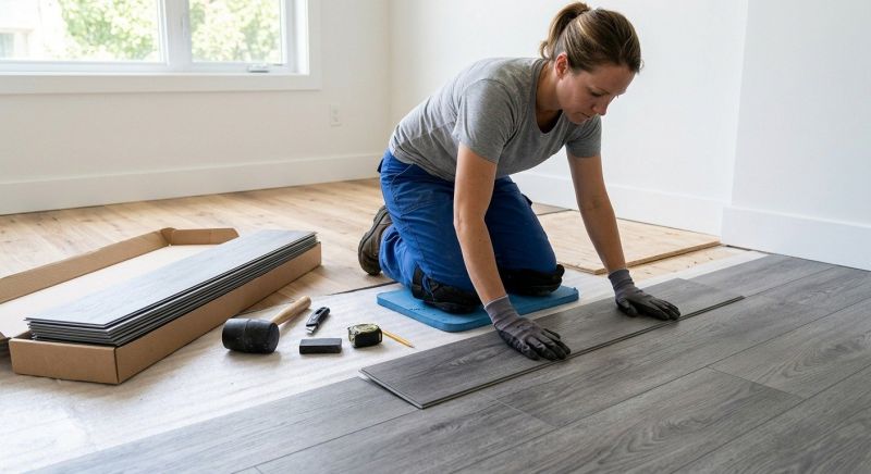 Vinyl Tile Installation in Rockford, MI